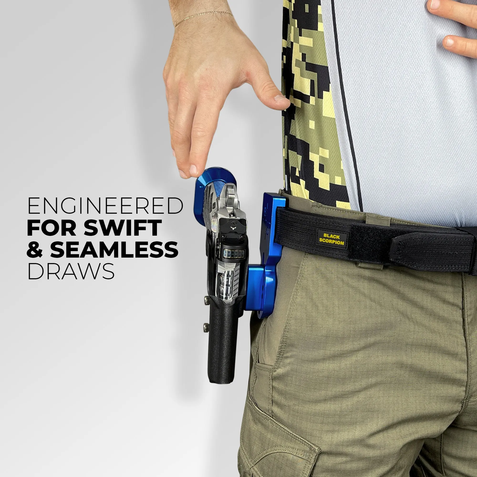 Canik SFx Rival w/ Align Tactical Thumb Rest Pro Heavy Duty Competition Holster