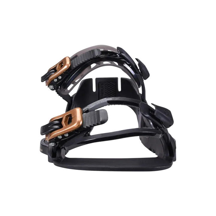 Hyperlite 2024 System Lowback Wakeboard Bindings- Black/Gold